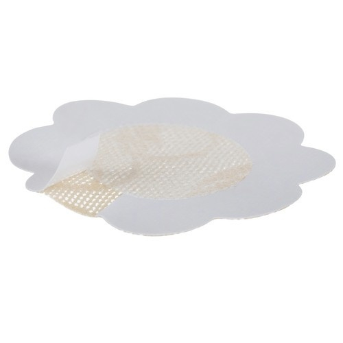 Banda modelatoare pentru sani, adeziva, material elastic, rezistenta la apa, 10 protectii, 5 m x 5 cm, bej [10]