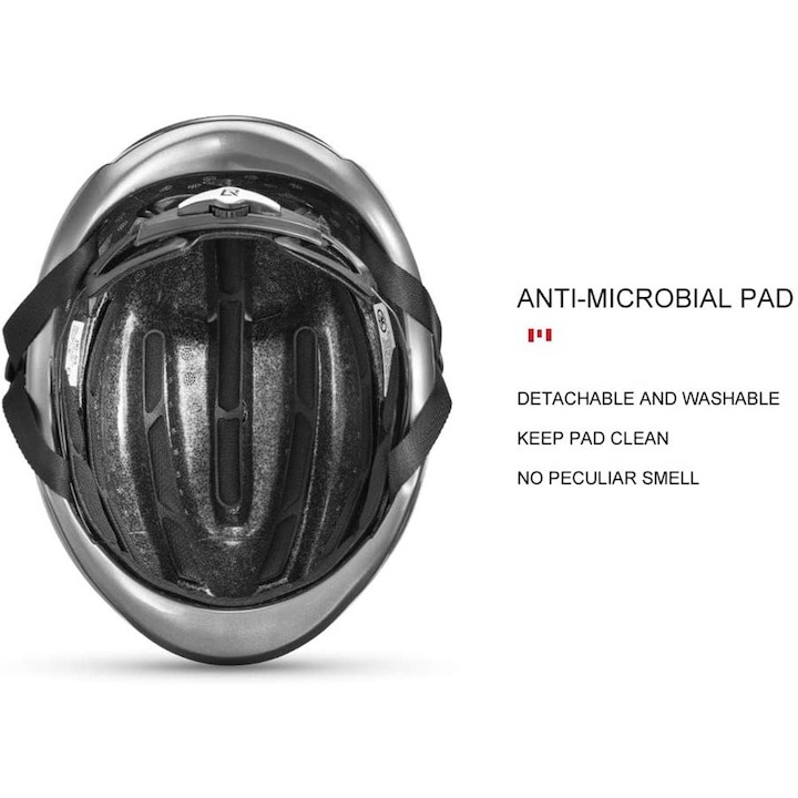 Casca de protectie pentru bicicleta, trotineta, role, scuter, skateboard, ATV, 58 - 61cm, negru [3]