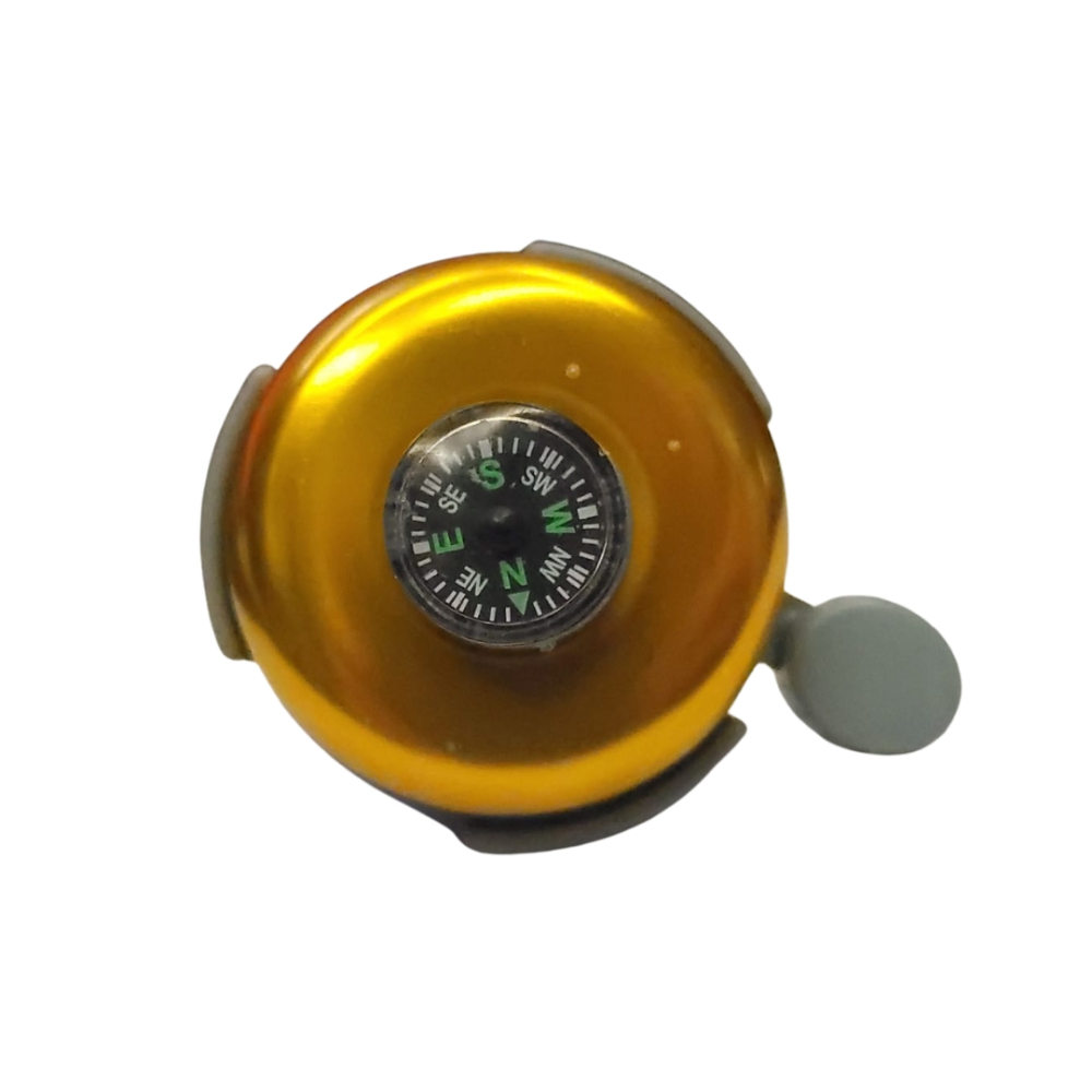 Sonerie de bicicleta, aurie, universala, busola inclusa [2]