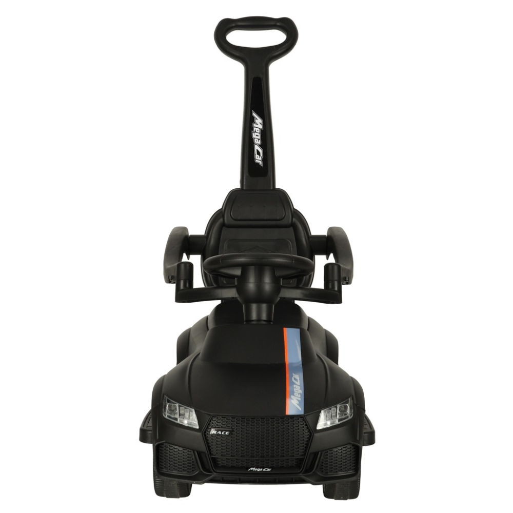 Masinuta pentru copii, maner ghidare, greutate maxima suportata 23 kg, lumini si sunete, 84 x 64 x 31 cm, negru [7]