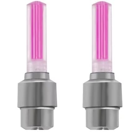 Set 2 lumini decorative valva LED pentru biciclete si autoturisme, lumina dinamica colorata, vizibilitate crescuta, montaj rapid [4]