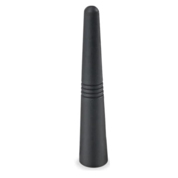 Antena radio auto, universala, plastic/otel, 3 adaptoare incluse, lungime 9 cm, negru [2]