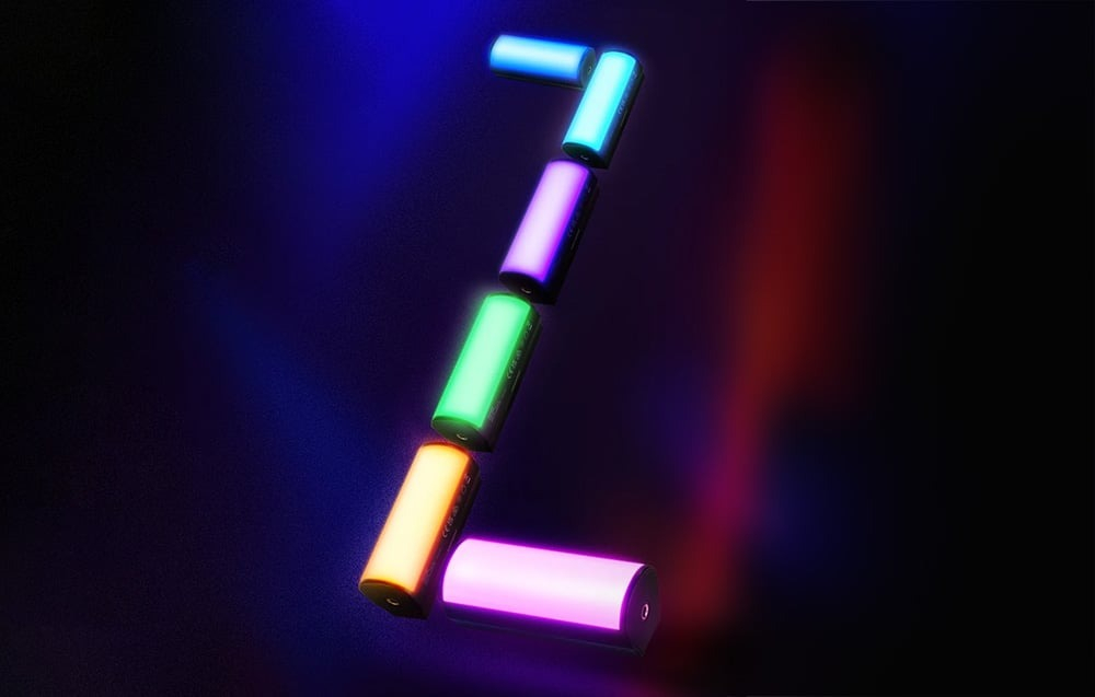 Lampa LED RGB, magnetica, 2500-8500K, 10.8 x 4 x 4.4 cm, 6W, 2500mAh [3]
