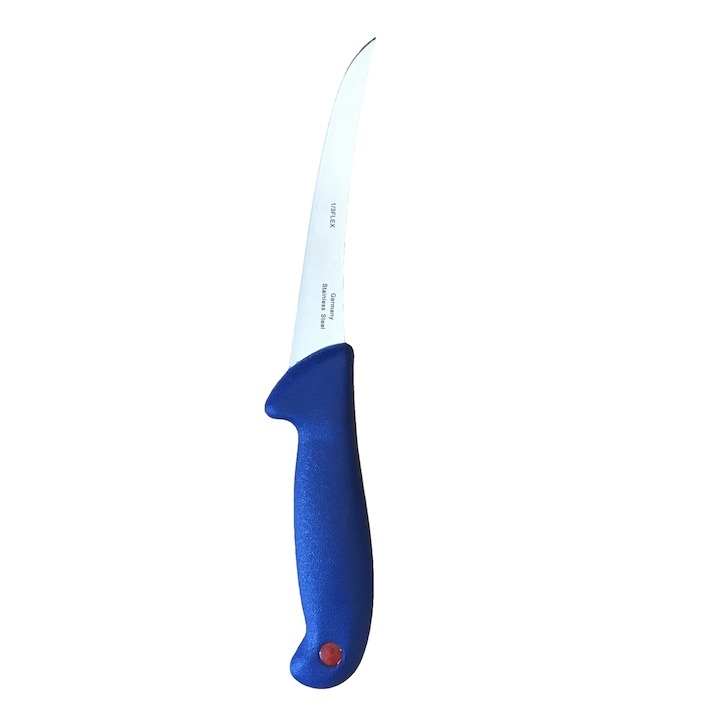 Pachet profesional pentru macelarie, 8 piese, 6 cutite + masat pentru ascutit + satar [4]