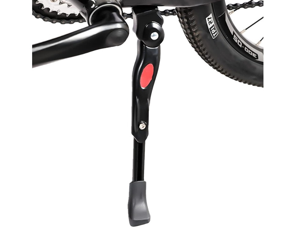 Cric pentru bicicleta, reglabil, 30-34 cm, aluminiu, antiderapant, negru [6]