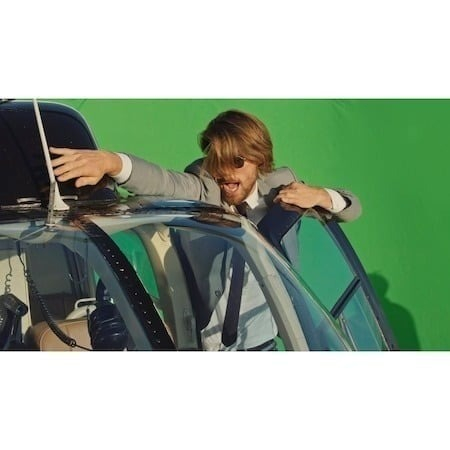 Fundal foto-video profesional Croma Key 400x230 cm – panza textila pentru filmari si fotografie, studio si productie video [5]