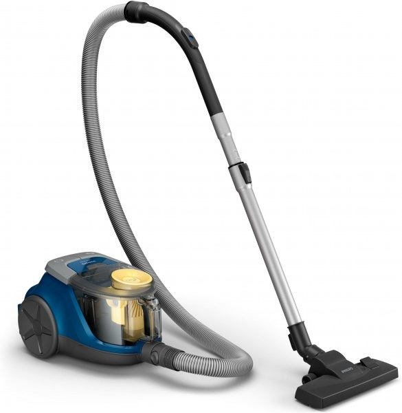 Aspirator Philips XB2125 09, 850 W, tehnologie PowerCyclone 4, filtru de aer Super Clean, Albastru