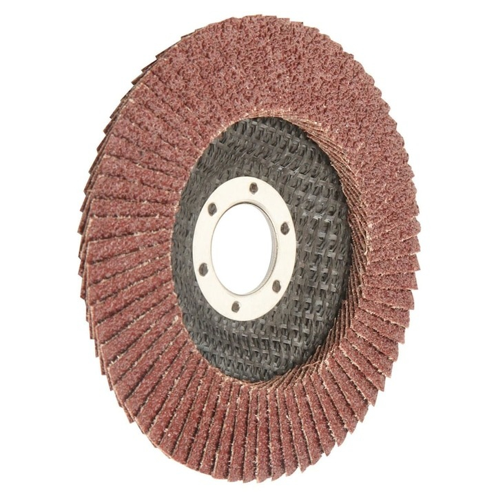 Disc lamelar pentru slefuit, granulatie P100, 125 x 22.2 mm [6]