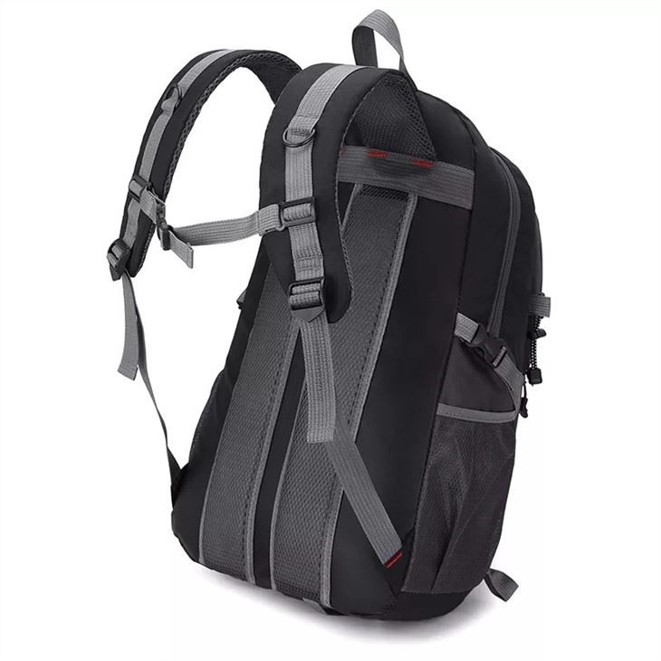Rucsac multifunctional, outdoor, 40L, impermeabil, poliester, ergonomic, cu 3 compartimente, 50 x 31 x 23 cm, negru [5]
