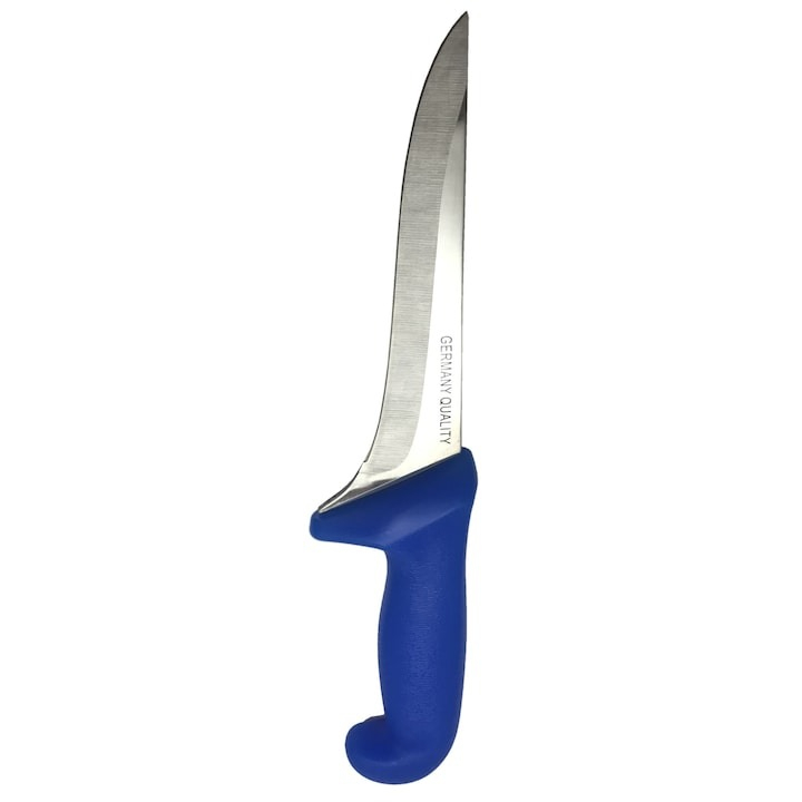 Pachet profesional pentru macelarie, 8 piese, 6 cutite + masat pentru ascutit + satar [5]