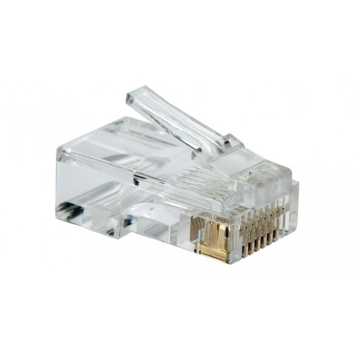 Mufa UTP RJ45 8c8p,1 bucata, alb [3]