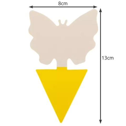 Set capcana lipicioasa pentru insecte, diverse modele, 12 bucati, impotriva mustelor, tantarilor [8]