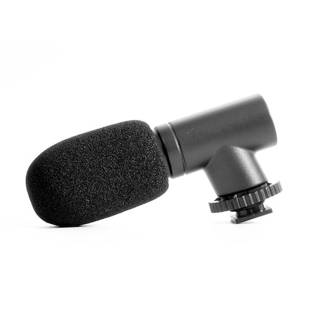 Microfon profesional pentru vlogging, compatibil smartphone sau aparat foto DSRL, jack 3.5 mm [4]