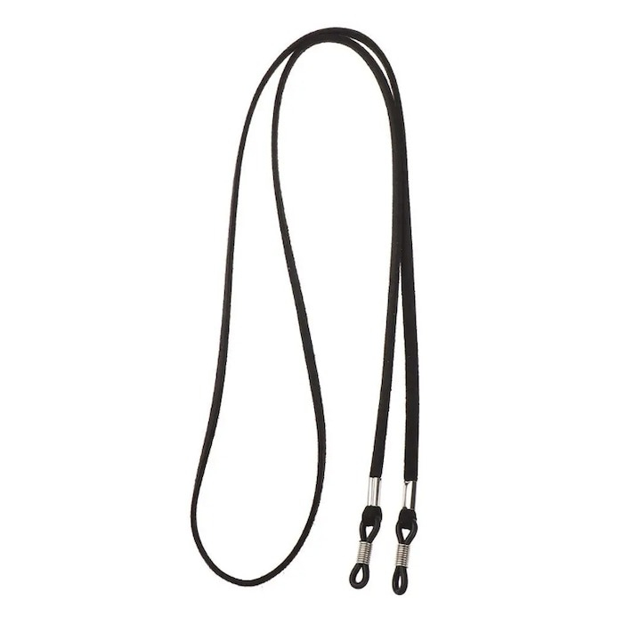 Snur pentru ochelari, textil, 70 cm, negru [8]