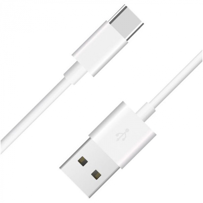Cablu transfer de date si incarcare rapida USB - type C, 3.3A, lungime 100 cm - Alb [3]