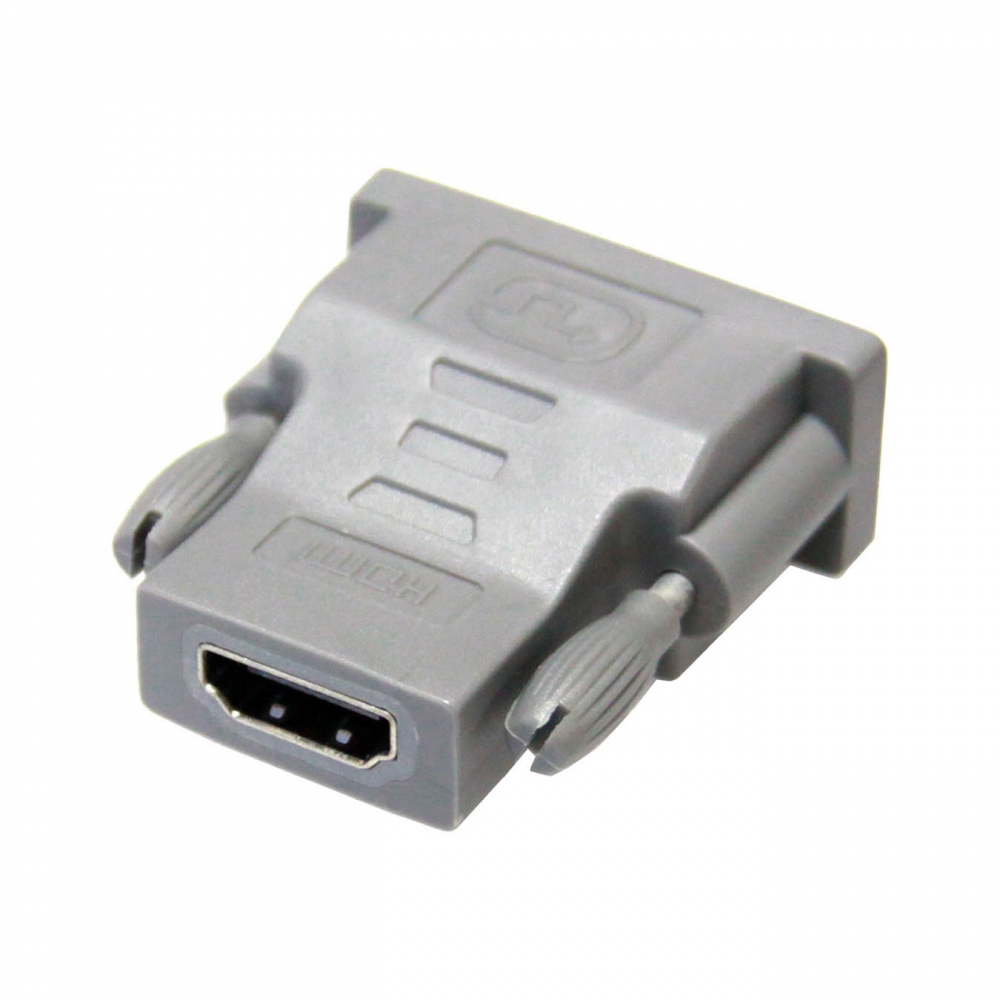 Adaptor HDMI mama la DVI tata 24+5 DVI-I, gri [2]