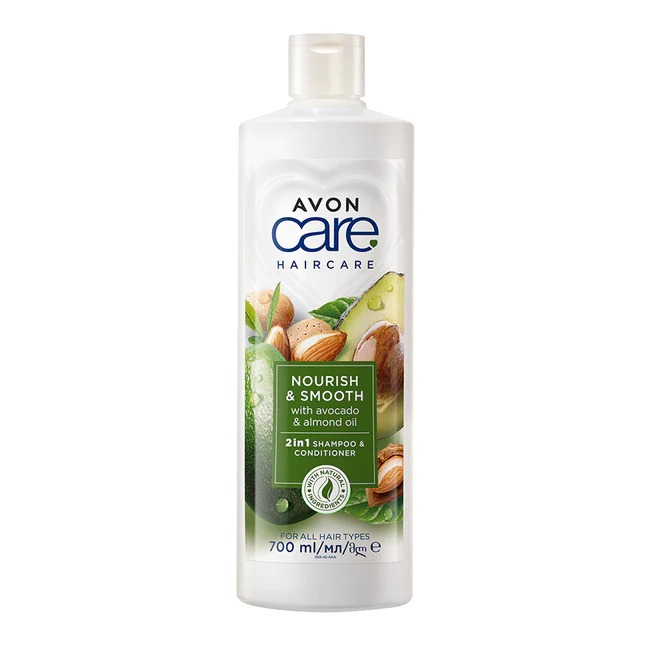 Avon Sampon 2in1 avocado,ulei migdale 700 ml