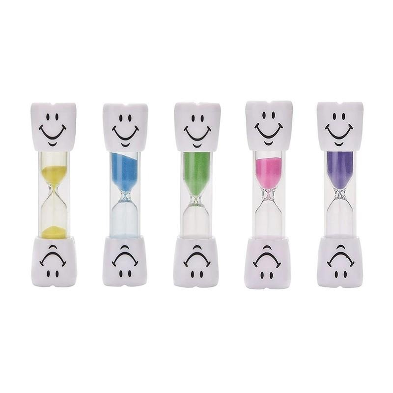 Set 10 clepsidre pentru perierea dintilor, 3 minute, multicolor [10]