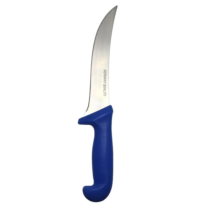 Pachet profesional pentru macelarie, 8 piese, 6 cutite + masat pentru ascutit + satar [7]
