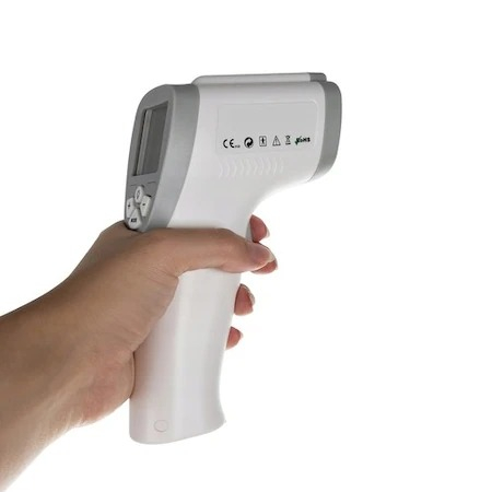Termometru non-contact cu infrarosu,interval masurare 0 +100 grade Celsius - Alb [9]