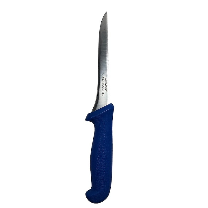 Pachet profesional pentru macelarie, 8 piese, 6 cutite + masat pentru ascutit + satar [3]