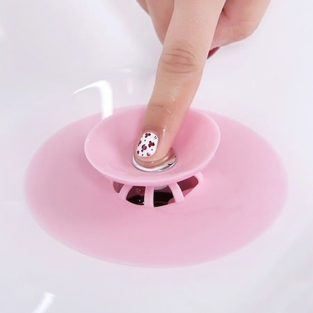 Dop chiuveta/cada din silicon, universal, rezistent la diverse temperaturi - Multicolor [5]