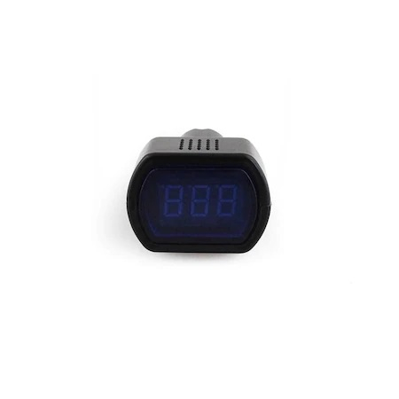 Voltmetru bricheta auto 12V-24V cu afisare LED - Negru [2]