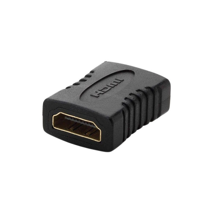 Adaptor HDMI mama la HDMI mama, negru [5]