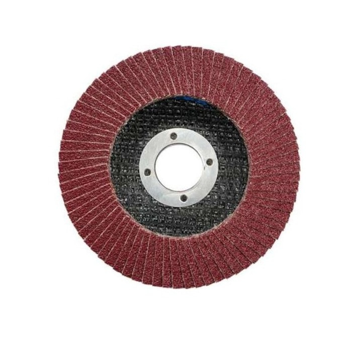 Disc lamelar pentru slefuit, granulatie P100, 125 x 22.2 mm [5]