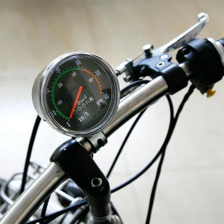 Kilometraj mecanic pentru bicicleta, fara baterie, rezistent la apa si praf,0-60 km/h [6]