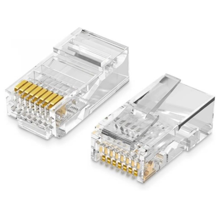 Mufa UTP RJ45 8c8p,1 bucata, alb [2]