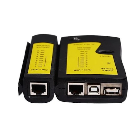 Tester cablu de retea LAN mufe RJ45 cu USB [3]