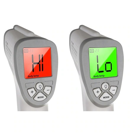 Termometru non-contact cu infrarosu,interval masurare 0 +100 grade Celsius - Alb [8]
