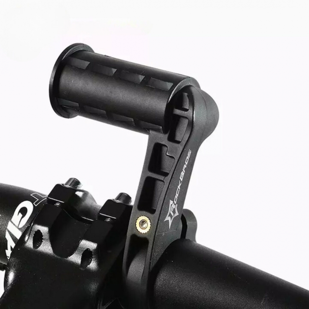 Extensie pentru ghidon bicicleta, 94 x 62 x 25 mm, plastic, negru [5]