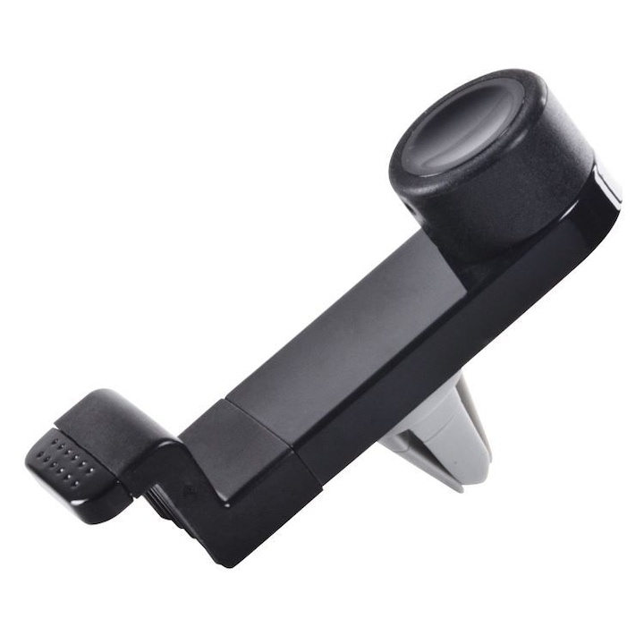 Suport auto universal, pentru telefon, prindere grila ventilatie, extensibil, compatibil telefoane pana la 6.5 inch, negru [2]
