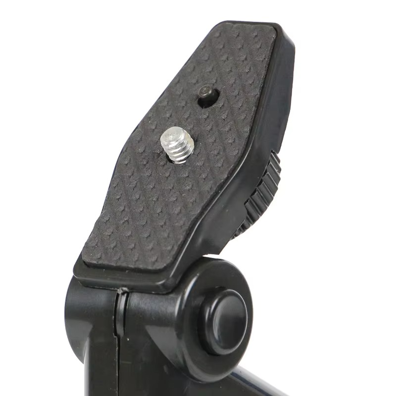 Suport de telefon cu arc de prindere, deschidere max 8cm, cu trepied 2 in 1, pentru streaming, vlogging si content creation [6]