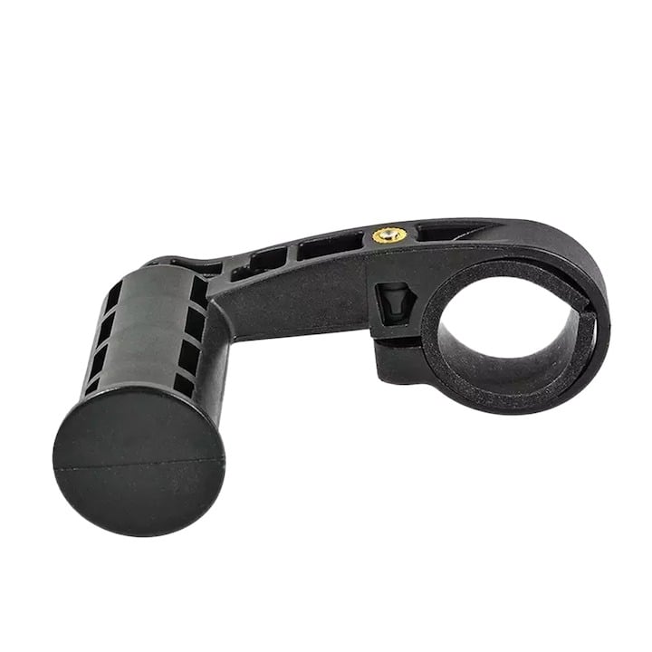 Extensie pentru ghidon bicicleta, 94 x 62 x 25 mm, plastic, negru