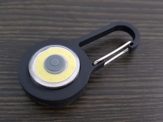 Lanterna tip breloc, LED, 3 moduri de iluminare, ABS, 8 x 4 cm, negru [7]