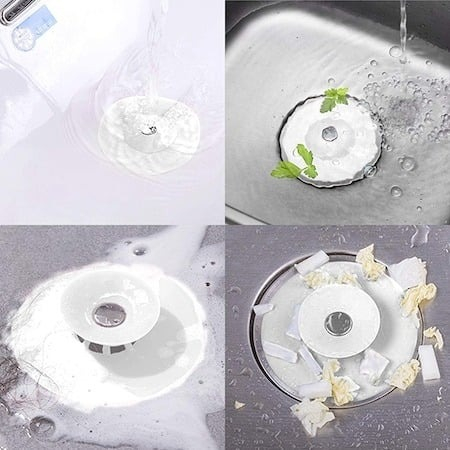 Dop chiuveta/cada din silicon, universal, rezistent la diverse temperaturi - Multicolor [3]