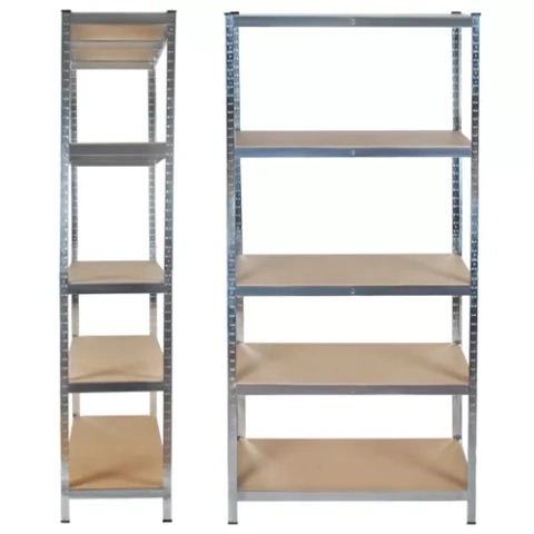 Raft metalic pentru depozitare, 5 polite, capacitate 175 kg/polita, total 875 kg, 220x100x45 cm [7]