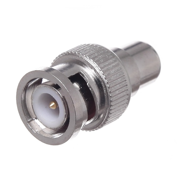 Adaptor RCA mama - BNC tata, metalic [3]