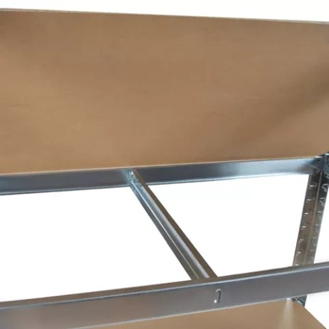 Raft metalic pentru depozitare, 5 polite, capacitate 175 kg/polita, total 875 kg, 220x100x45 cm [4]