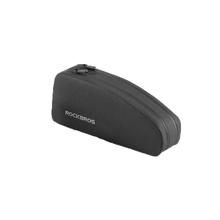 Geanta impermeabila pentru bicicleta, 25 x 6 x 11.5 cm, negru