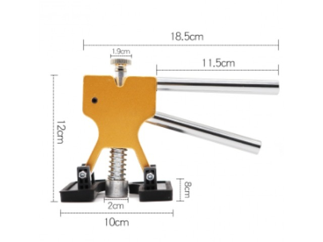 Set de reparatii pentru caroserie auto, extractor de lovituri, galben [3]