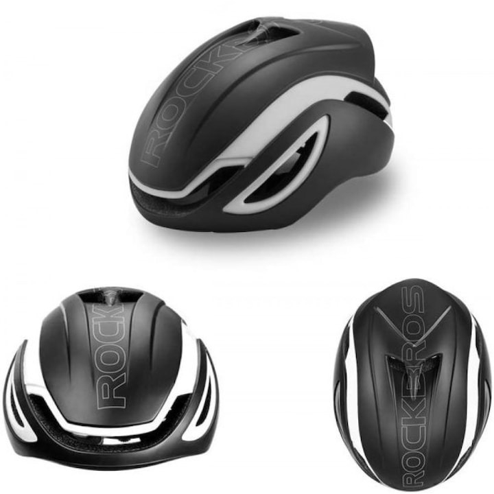 Casca de protectie pentru bicicleta, trotineta, role, scuter, skateboard, ATV, 58 - 61cm, negru [4]
