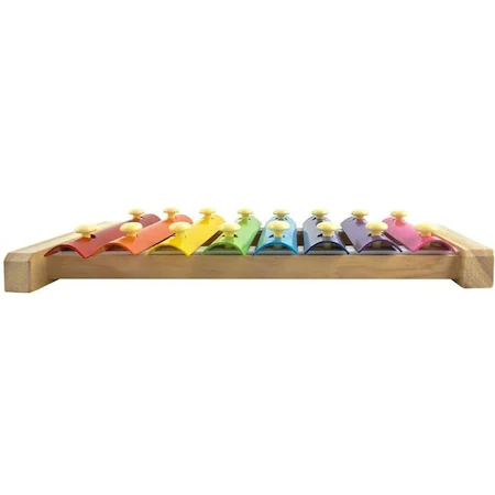 Instrument muzical pentru copii,Xilofon din lemn cu 8 note - Multicolor [4]