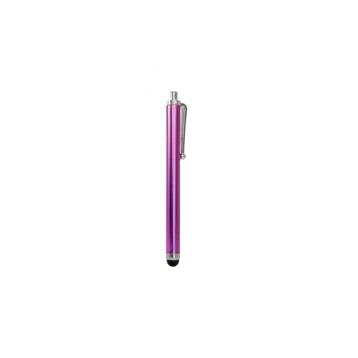 Creion tip stylus pentru ecrane tactile, telefon, tableta, potrivit pentru desenat si scris, mov [2]