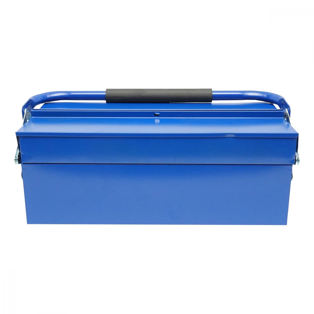 Trusa scule, 64 piese, cutie metalica, 48 x 24 x 21 cm, albastru [2]