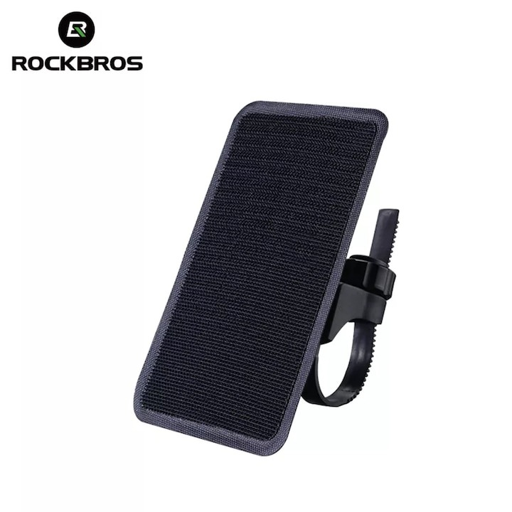 Husa de telefon pentru bicicleta, diagonala max 6", impermeabila, negru [7]