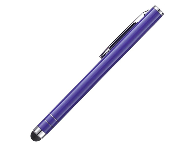 Creion tip stylus pentru ecrane tactile, telefon, tableta, potrivit pentru desenat si scris, mov
